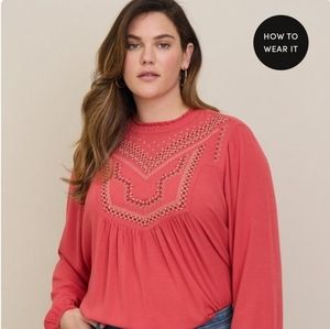 Torrid Gauze Blouse
